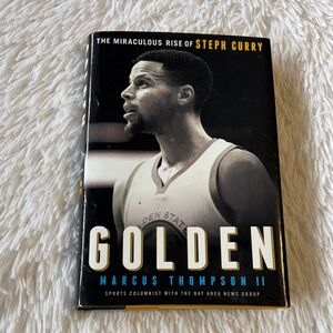 BOOK Golden: The Miraculous Rise of Steph Curry Book gently used
